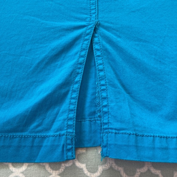 Kim Rogers Teal Pencil Skirt 16 - Picture 6 of 7